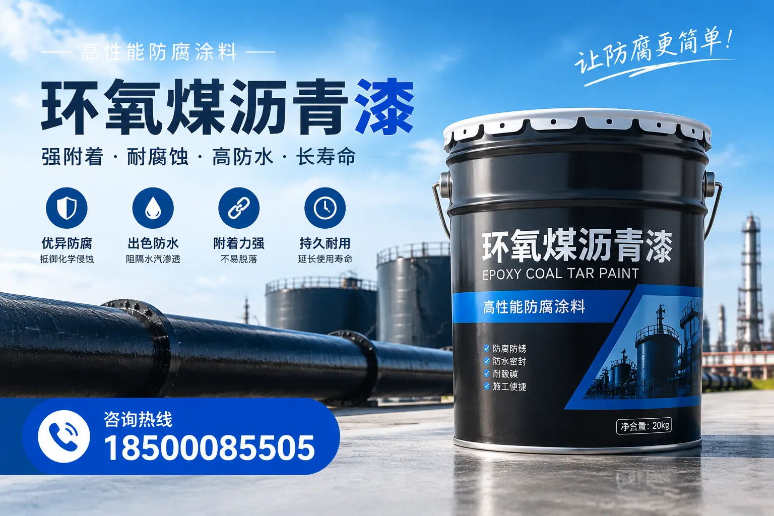 如何选择合适的环氧煤沥青漆?延安用户必看技巧